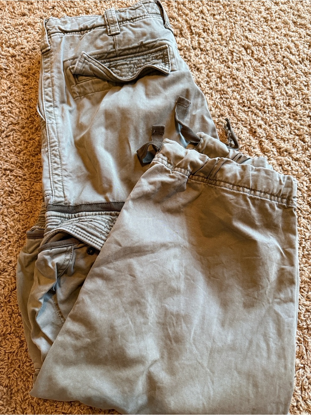 Abercrombie & Fitch Olive Utility Cargo Pants